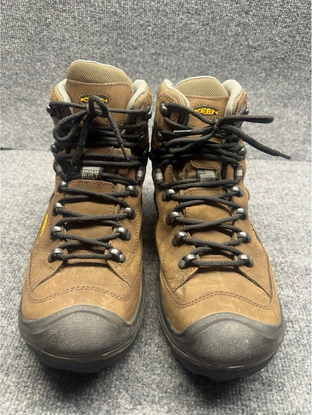 KEEN Durand II Mid Waterproof Hiking Boots for Men -   Size 11.5 WIDE